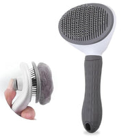 Namylya Cat Brush for Shedding & Grooming – Slicker Brush for Dogs and Cats with Long Hair – Removes Tangles, Mats & Loose Fur