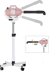 Burano High Velocity Dog Pet Stand Grooming Dog Dryer with 4.3HP Variable Dog Blow Dryer, Fluffy Dry