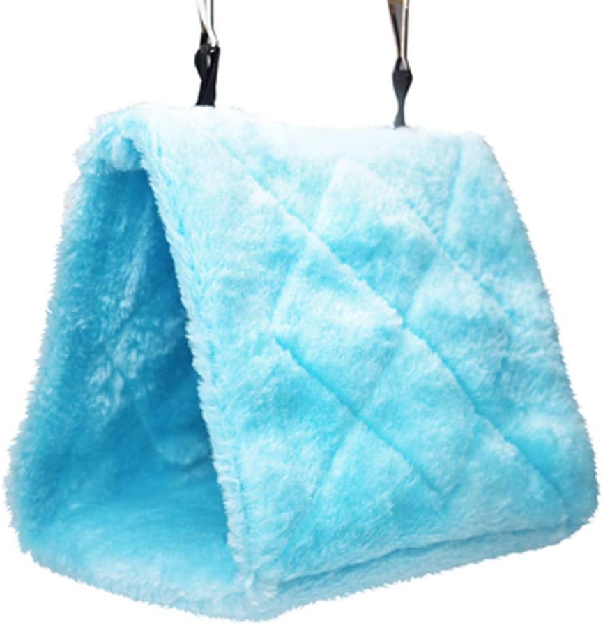 Pet Bird Nest Hammock Hanging Cave Cage Plush Snuggle Happy Hut Tent - image 2