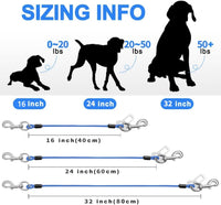 Dog Seat Belt Harness for Car - Blue / 16 inch/40 CM - image 4