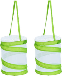 RESTCLOUD 2-Pack Mini Butterfly Habitat, Insect Mesh Cage - 5.5 x 7 inches (Pack of 2)