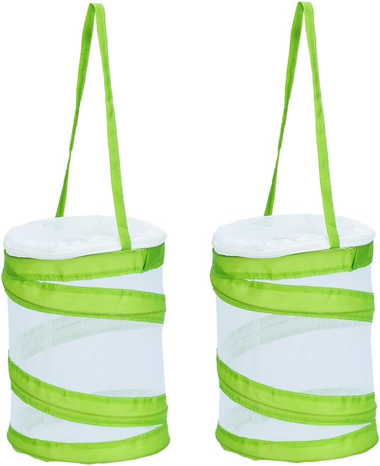 RESTCLOUD 2-Pack Mini Butterfly Habitat, Insect Mesh Cage - 5.5 x 7 inches (Pack of 2)