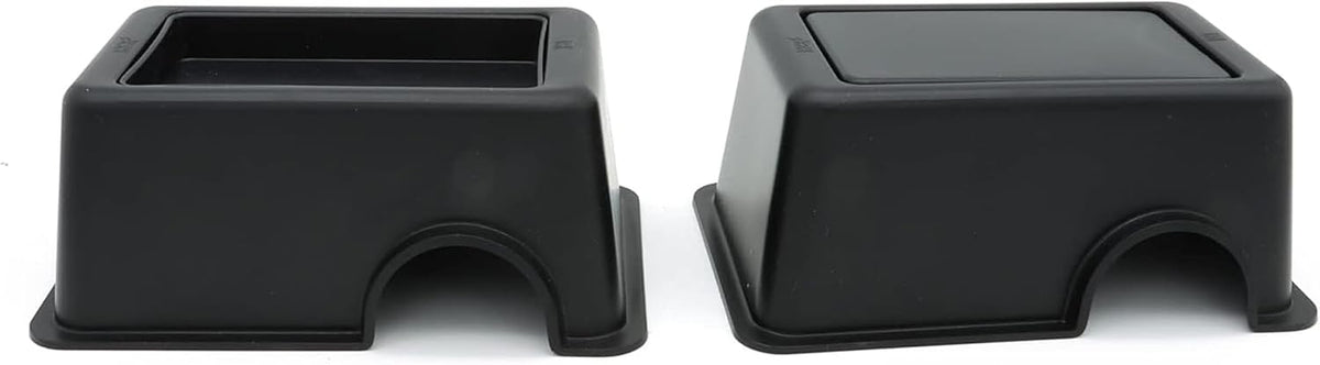 Reptile Hide Box Snake Hide Feel Secure and Safe, Gecko Hide - Black / Small 4 Pcs - image 4