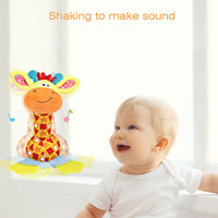 Baby Rattles Toys for 0-6-12 Months - Giraffe Rattle - image 2