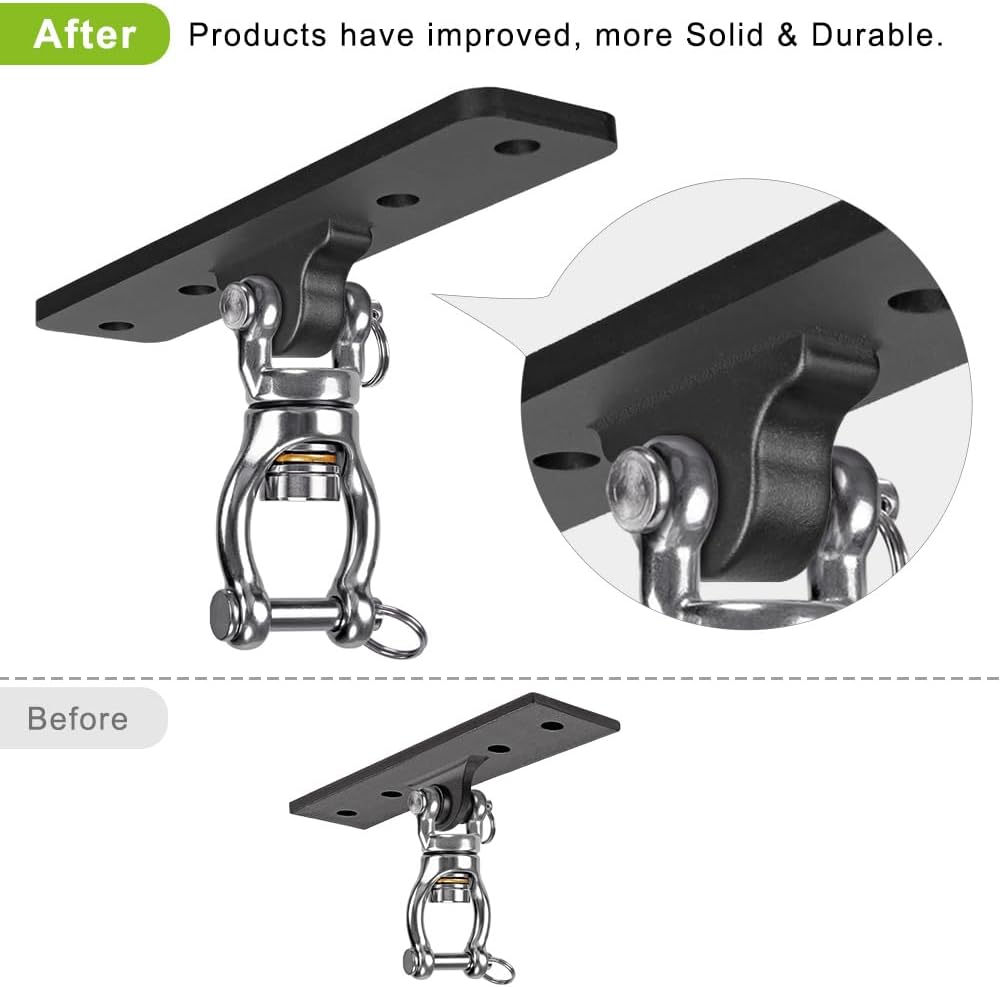 Dolibest Heavy Duty Swing Hanger - Black Swing Hanger- 1 Pack - image 2