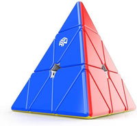 GAN Pyraminx 36 Magnets, Speed Magnetic Pyramid Puzzle Stickerless Triangle Cube – Fun for Kids & Family