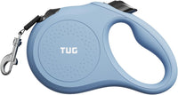TUG Quest Retractable Dog Leash, 360° Tangle-Free - Blue / Medium