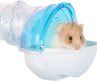 Hamster Sand Bathroom Hideout Cage Accessories Sand Bath Container - Upgrade Blue - image 2