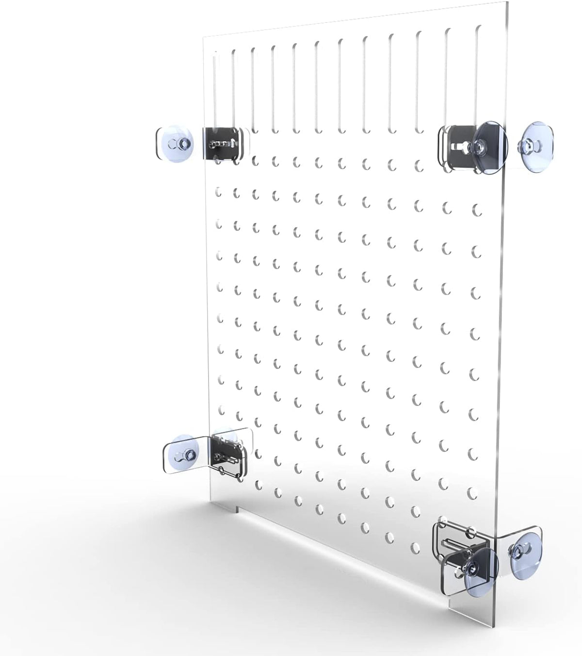 Aquarium Fish Tank Divider Acrylic Isolation Grid Board with Suction - 30x40cm