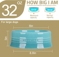 Sweejar Gradient Dog Bowl - Large (32oz) / Gradient Pink - image 4