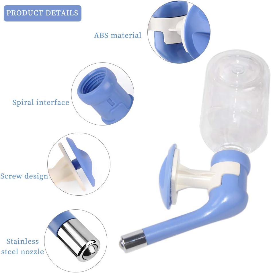 Andiker Dog Water Bottle for Crate - Blue - image 3