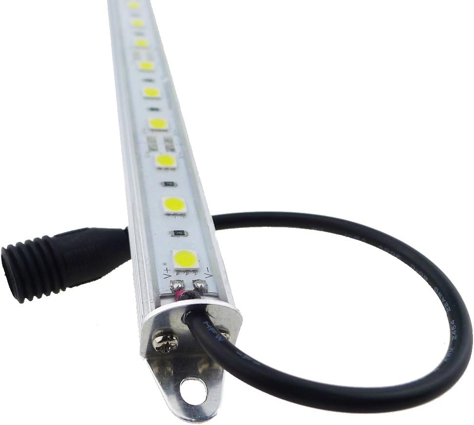 LEDENET 12"/30CM 6500K-7000K White 12V DC 5050 Aquarium LED Strip - Blue - image 3