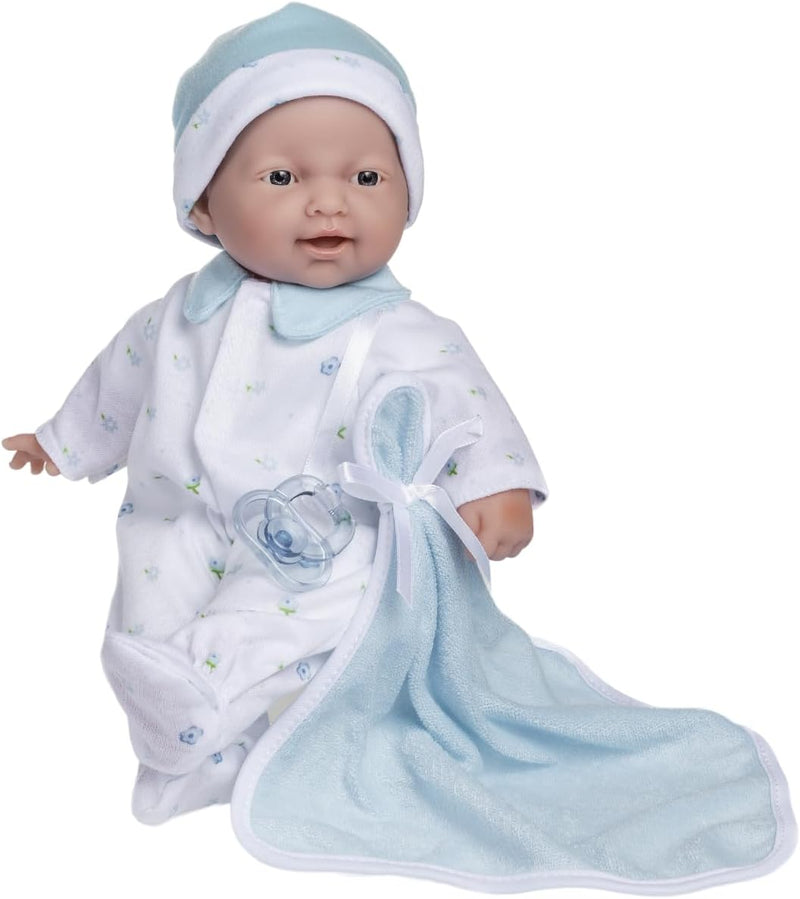 JC Toys La Baby Caucasian Baby Doll Set, Washable
