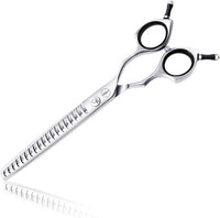 Curved Dog Grooming Scissors, Trimming Face and Paws. - Chunker / 7.0"