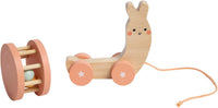 Pearhead Montessori Snail Pull Toy, Wooden Toddler Walking Toy – Fun for Kids & Family - image 3