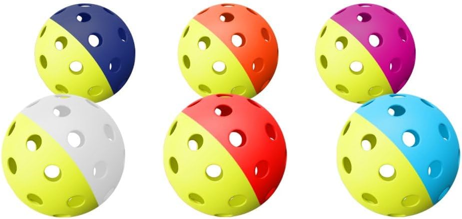 BUCKETGOLF extra balls, 6 pack of official size replacement lawn golf balls - view 2