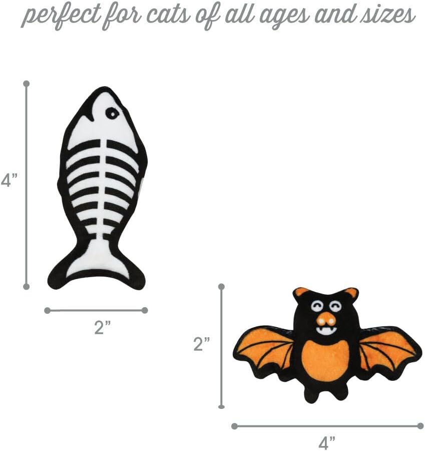 Pearhead Fall Maple Leaf and Syrup Cat Toys, Set of 2 – Essentials for Cats - Halloween Cat Toys - image 3