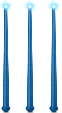 Skylety 3 light up magic wands with sound in black, dark brown and yellow