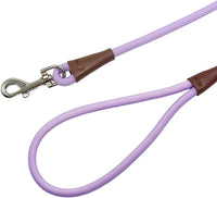 MayPaw Small Rope Dog Leash 6FT 8FT 10FT - 6ft*1/4" / purple - image 3