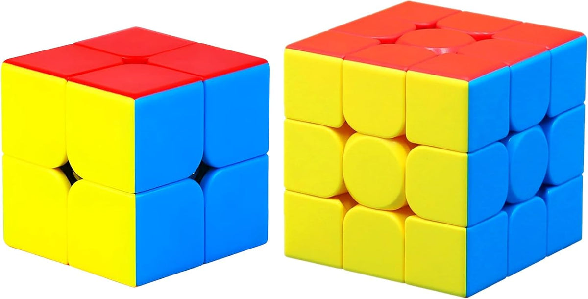 CFMOUR stickerless 2x2 and 3x3 speed cube set in gift box - view 3