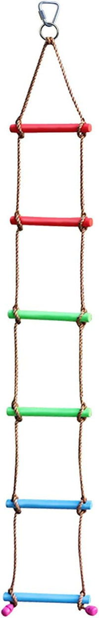 Rainbow Craft 6.6FT Ninja Rope Ladder, PP Material