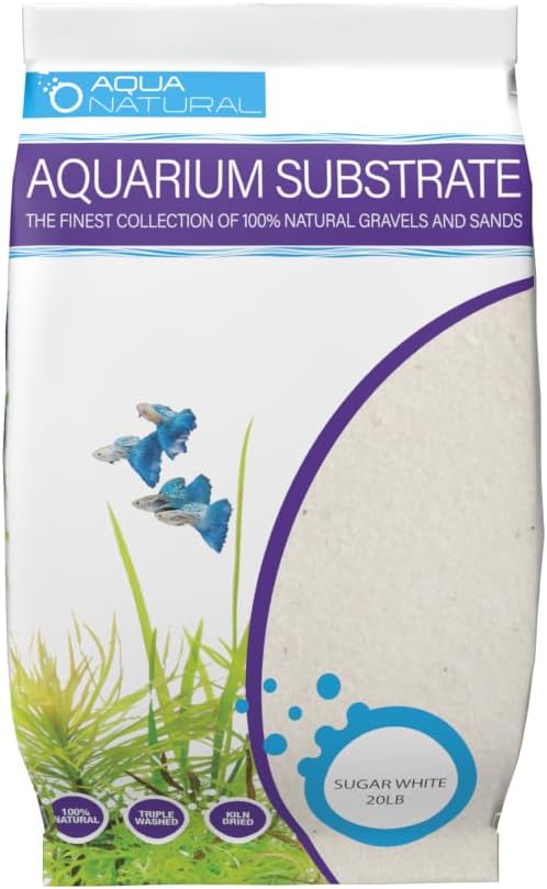 Aqua Natural Substrate, Sugar White Sand
