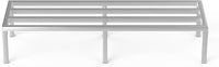 20 in X 60 in. Aquarium Stand | Industrial Style Aluminum Fish Tank Base with Open Frame Design
