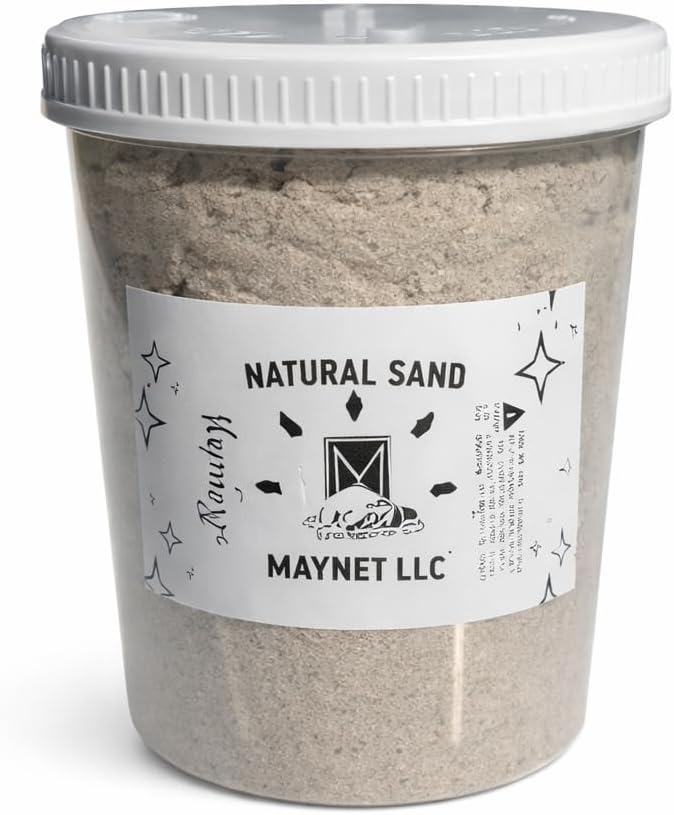 2 Pounds Natural Decorative Real Sand for use in Crafts, Decor - 5 Pounds - image 2
