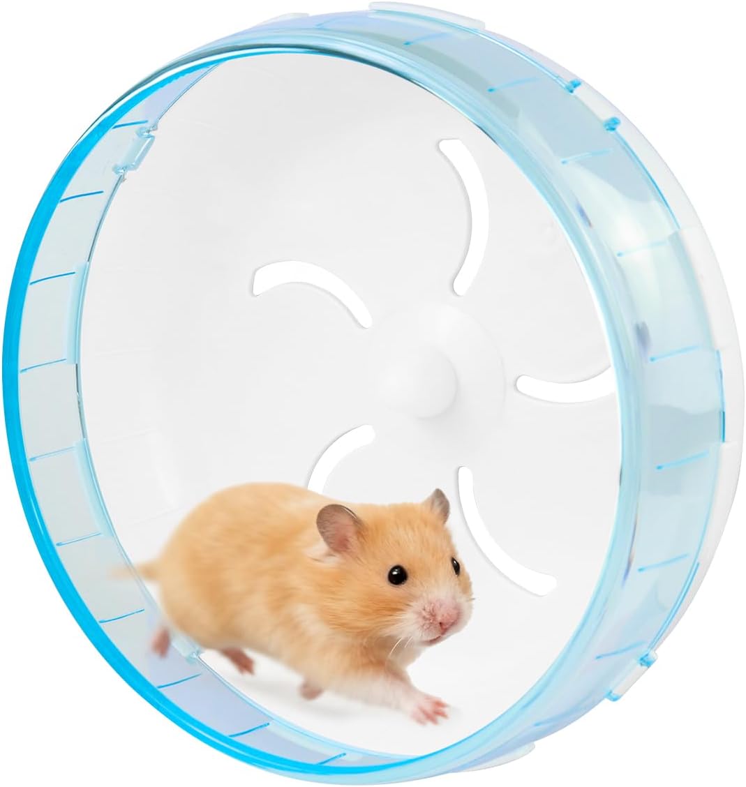 WishLotus Hamster Running Wheel - blue,21cm