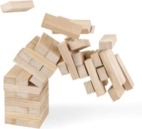 GOTHINK Giant Tumble Tower Game - Natural / L-Over 4FT - image 3