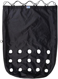 Dura-Tech Full Bale Hay Sack | Color Black | Horse Stable Essential | Full Bale Capacity | Slow Feed Design | Durable 1200D Fabric | Easy Hanging