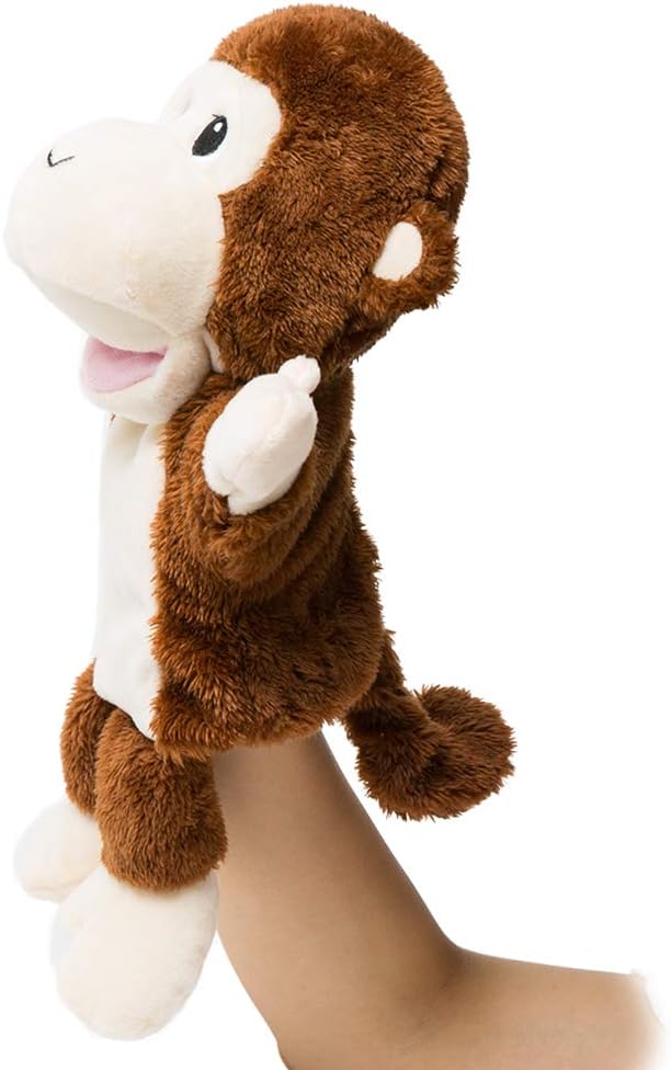 HollyHOME 13 inch plush shark hand puppet with movable mouth - view 15