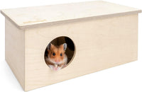 Niteangel Birch Chamber-Maze Hamster Hideout - 2 Chamber Hideout-Large