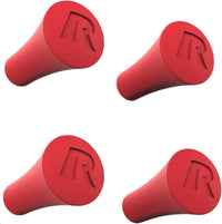 RAM MOUNTS X-Grip replacement rubber end caps, four red post caps with super glue - view 3