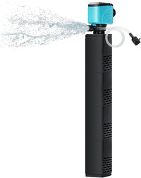 DaToo Aquarium Filter 5-15 Gallon Fish Tank Filter 120GPH Powerful - 45W 800GPH For 150-300 Gallon