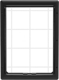 Hakuna Pets Essential Pet Door for Screens - Large / Black - image 2