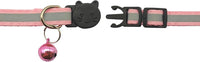 zulinlong 14 pack multi-colored breakaway cat collars with bell and reflective strip - view 4