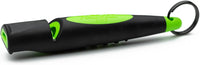 ACME Alpha 210.5 Dog Training Whistle with Enhanced Ergonomic Grip. - Black on Day Glow Green