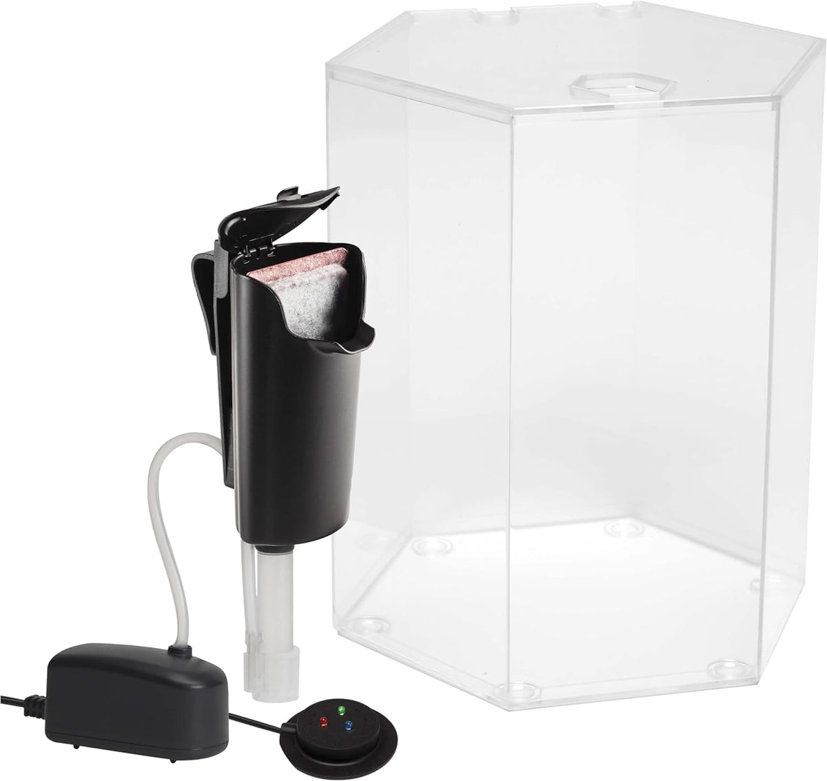 Tetra Half-Moon 3 Gallon Starter Fish Tank Kit – Essentials for Fish - 1 Gallon / Modern - image 3
