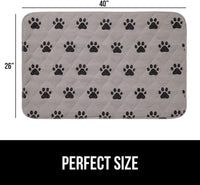 GORILLA GRIP Washable Puppy Pads, Slip Resistant Dog Crate Mat - 40" X 26" - 2 Pack - image 2