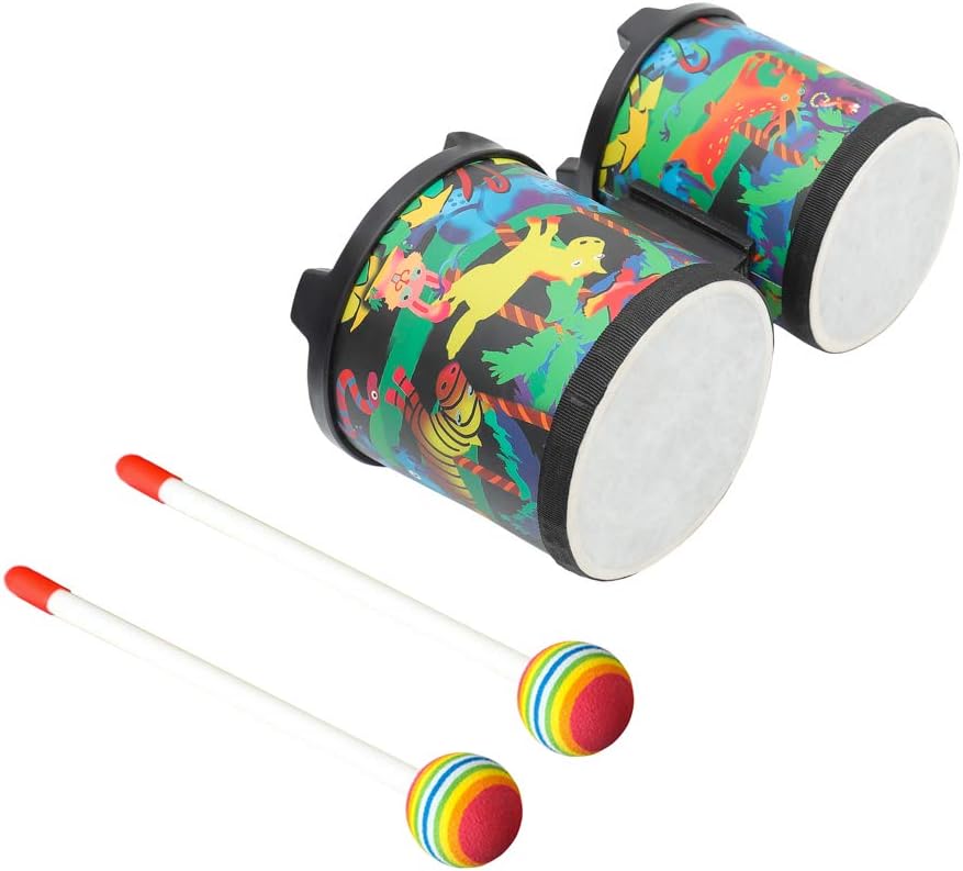 Ubblove Floor Tom Drum for Kids 8 inch Percussion Instrument – Fun for Kids & Family - 5"-6" - image 2