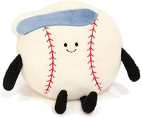Cute Volleyball Plush Volleyball Gift Stuff Soft Sports Throw Pillow – Fun for Kids & Family - Baseball Pillow