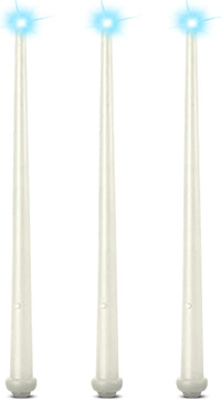 Skylety three light up magic wands in pink, purple and blue - view 10