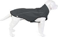 Mile High Life Dog Raincoat - M Chest 26"-32" / Dark Gray