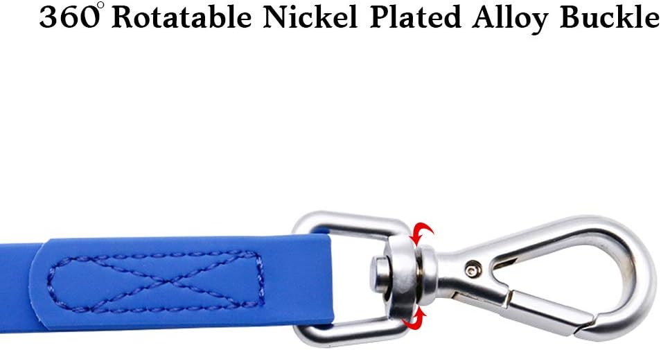 Waterproof Dog Training Leash 50FT 30FT 15FT 10FT 5FT Heavy Duty - 10FT / Blue - image 3