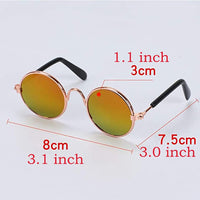 2pcs Random Color Small Cat Kitten Glasses Pet Glasses Dog Sunglasses - image 2