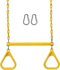 Jungle Gym Kingdom Swing Sets for Backyard - Yellow