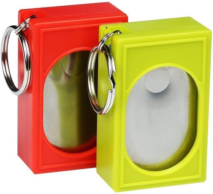 CRMADA Box Training Clickers 2 pcs/Pack, red and Lime Green… – Essentials for Dogs