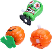 CCINEE Halloween wind-up toys, 16 piece set of clockwork pumpkins, ghosts and zombies - view 3