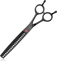 JASON Dog Grooming Thinning Scissors - Black / 7.03